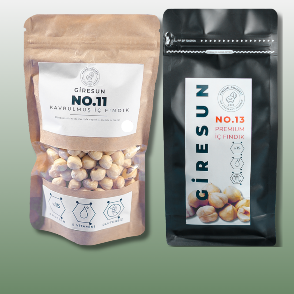 Tanışma Seti (180g No.11 + 220g No.13 Kavrulmuş İç Fındık)