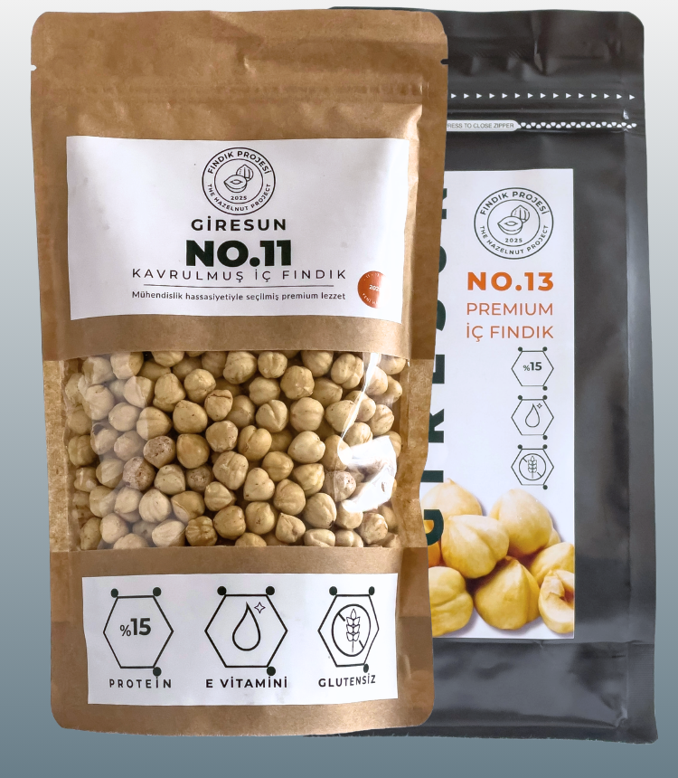 Klasik Set (420g No.11 + 500g No.13 Kavrulmuş İç Fındık)
